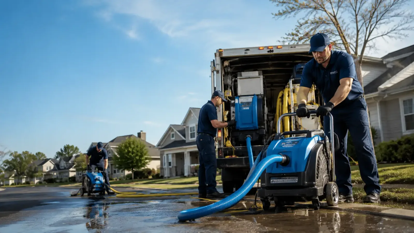 Flood Damage Cleanup in Ben Franklin, TX